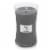 WoodWick® Evening Bonfire Scented Candle - Gray Perspective: back