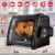 Ronco 5500 Series Rotisserie Oven - Black Perspective: back