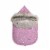 Printed Woodland Animals Baby Pouch Lilac Perspective: back