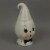 Johanna Parker Designs Boo! Ceramic Vintage Halloween Bow Tie Ghost Cookie Jar Perspective: back