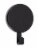Haute Décor Attract Magnetic Hanger Christmas Decorative Wreath - Black Perspective: back