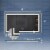 Apex 55 W x 30 H LED Bathroom Light Mirror,Anti Fog,Dimmable,Dual Lighting Mode,Tempered Perspective: back