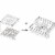 EL Mustee Durastall 2-3/4 In. Shower Base Extender 86.500 Perspective: back