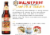 Ballast Point Grapefruit Sculpin Craft Beer Perspective: back