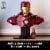 LEGO Marvel Iron Man MK4 Bust Building Kit for Adults 76327 Perspective: back