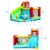 Inflatable Kids Water Slide Jumper Bounce House Splash Water Pool W/ 480W Blower Perspective: back