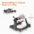 2-in-1 Baby Walker Foldable Activity Push Walker w/ Adjustable Height Perspective: back