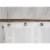 Elegant Home Fashions Bathroom Shower Curtain Hooks Set of 12 Chrome HK40115 Perspective: back