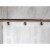 Elegant Home Fashions Bathroom Shower Curtain Hooks Set 12 Rope Chrome HK40121 Perspective: back