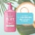 Hempz Beauty Actives Sweet Jasmine & Rose Herbal Body Moisturizer with Collagen Booster Perspective: back
