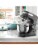 Whall Kinfai Electric Kitchen Stand Mixer Machine with 4.5 Quart Bowl, Black Perspective: back