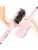 Nicebay Hair Straightener Brush, Ionic Hair Straightener Comb with 6 Temp Perspective: back