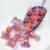 Jawbreakers Orange Color Medium 3/4 inch diameter wrapped jaw breaker 2 pounds Perspective: back
