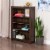 Atlin Designs 48  4 Shelf Bookcase in Espresso Perspective: back