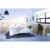 Maddie Home Zen 2 Drawer Wood Nightstand in Natural Maple Perspective: back
