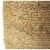 Beaumont Lane Comfort Seating Jute Pouffe in Brown Perspective: back