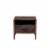 Hawthorne Collections Fall River Solid Sheesham Wood Nightstand - Brown Perspective: back