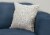 Insert Included, Decorative Throw, Accent, Sofa, Couch, Bedroom, Polyester Grey, Modern Perspective: back
