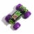 Monster Jam Official Grave Digger Monster Truck Collector 1:24 Scale Die-Cast Vehicle Toy Perspective: back
