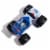 Monster Jam Official Lucas Stabilizer Monster Truck Collector 1:24 Scale Die-Cast Vehicle Toy Perspective: back