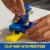 Spin Master PAW Patrol™ Action Pups Chase & Hoverboard Action Figure Set Perspective: back