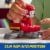 Paw Patrol Action Pups Marshall Action Figure & Hoverboard Airplane Toy with Foldable Wings Perspective: back