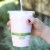 World Centric's Compostable Corn PLA Cold Cup Combo: 16 Ounce PLA Cups (CP-CS-16) and PLA Perspective: back