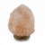 Natural Pink Himalayan Rock Salt Accent Lamp Night Light Perspective: back