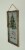 Wood Framed Metal Rustic Merry Little Christmas Tree Seasonal Decor Wall Hanging Perspective: back