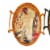 Benzara ETD-EN111754 4 x 19 x 19 in. Charming 3 Piece Tray with Handle Perspective: back