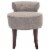 SAFAVIEH Georgia Vanity Stool Stone Perspective: back