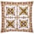 SAFAVIEH Gorgon Tiles Pillow Set of 2 Green / Beige Perspective: back