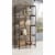 Scranton & Co 4 Shelf Modern Bookcase in Salvaged Cabin Perspective: back