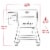 Dansons 272125 800 sq in. Pellet Grill, Black Perspective: back