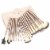 Zoe Ayla Professional Make Up Brush Set Perspective: back