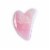Zoe Ayla® Luxurious Rose Quartz Gua Sha Therapy Tool Perspective: back
