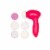 Zoe Ayla Electric Facial Cleansing Brush Set Perspective: back