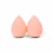 Zoe Ayla Beauty Blending Sponges - Peach Perspective: back