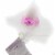 Inge Glas Spring Bird Glass Clip-On Ornament 10114S021 Pink Perspective: back