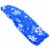 Christmas Ez-Zip Decorative Wrap Fabric Pillars Trees Poles H6550 Snowflake Perspective: back