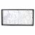 Easter Bunny Message Cutout Wall Sign Metal Black & White 20409G Blessings Perspective: back