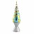 Holiday Ornament Lava Lamp Glass Ornament Retro 60S 70S Slime Go8357 Blue Perspective: back