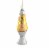 Holiday Ornament Lava Lamp Glass Ornament Retro 60S 70S Slime Go8357 Orange Perspective: back