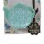 Tabletop Teabag Holder & Spoon Set Ceramic Mother's Day Er61860 Green Perspective: back