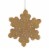 Holiday Ornament Gingerbread Snowflake Christmas Cookie Icing 134868 Red Perspective: back