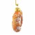 Holiday Ornament Pretzel Glass Ornament Salted Snack Food Go571 Perspective: back