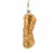 Holiday Ornament Cannoli Glass Italian Food Ricotta Sicily Go8360 Perspective: back