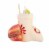 Holiday Ornament Fast Food Chicken Sandwich Waffle Fries Soda Meal Fillet Go8337 Perspective: back