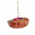 Holiday Ornament Dinner Salad Glass Food Ornament Lettuce Dressing Go8107 Perspective: back
