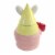 Tabletop Gnome Mini Candy Jar Ceramic Easter Rabbit Bunny A6851 Yellow Perspective: back